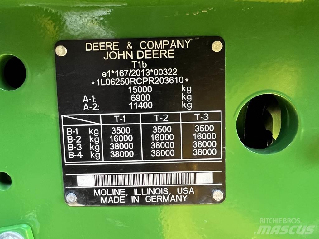 John Deere 6R250 Tractors
