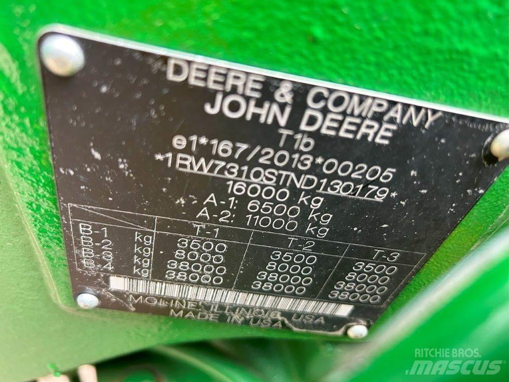John Deere 7R310 Tractors