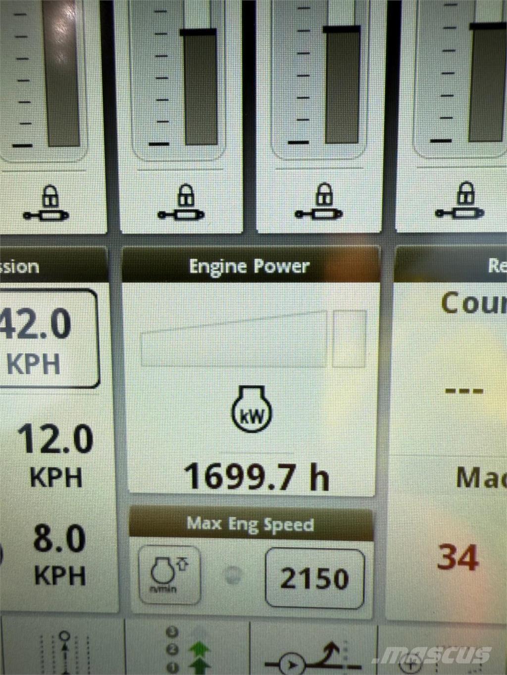 John Deere 8RX370 Tractors