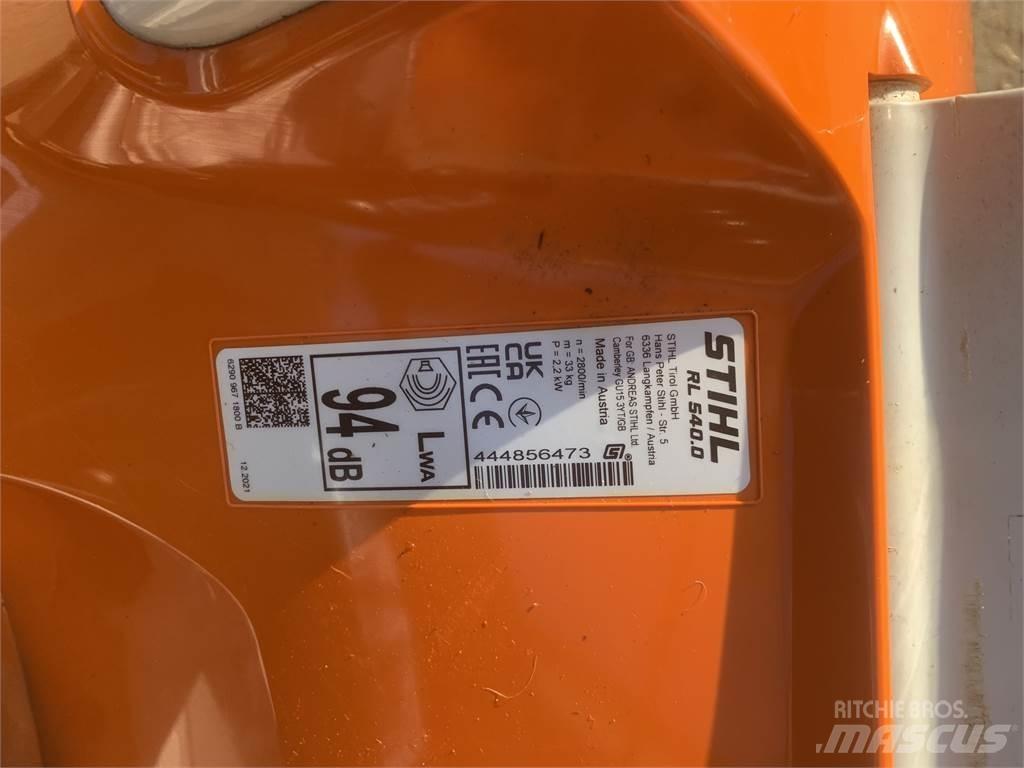 Stihl RL540 Farm machinery