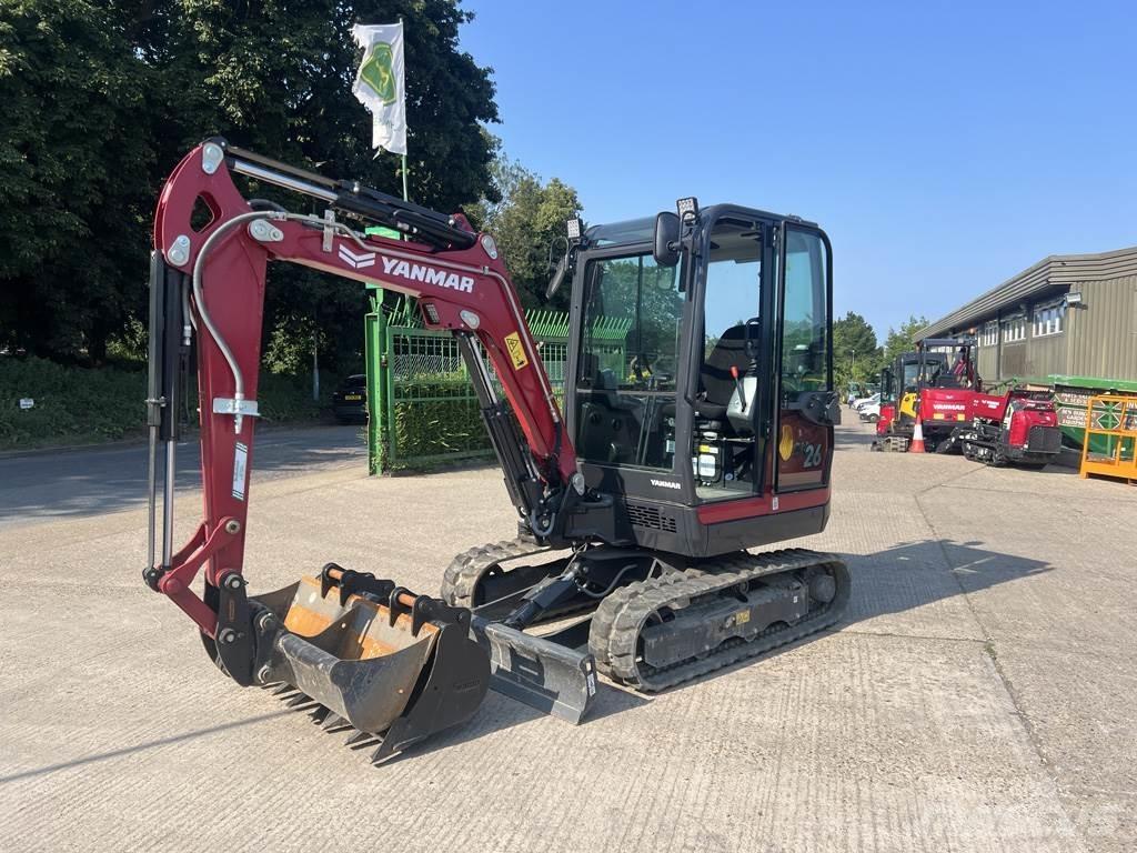 Yanmar SV26 Mini excavators  7t - 12t