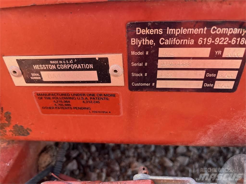Hesston BA49 Bale clamps