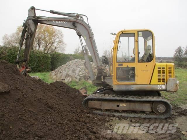 Volvo EC 70  ECR 88 Mini excavators  7t - 12t