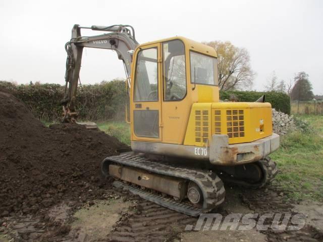Volvo EC 70  ECR 88 Mini excavators  7t - 12t