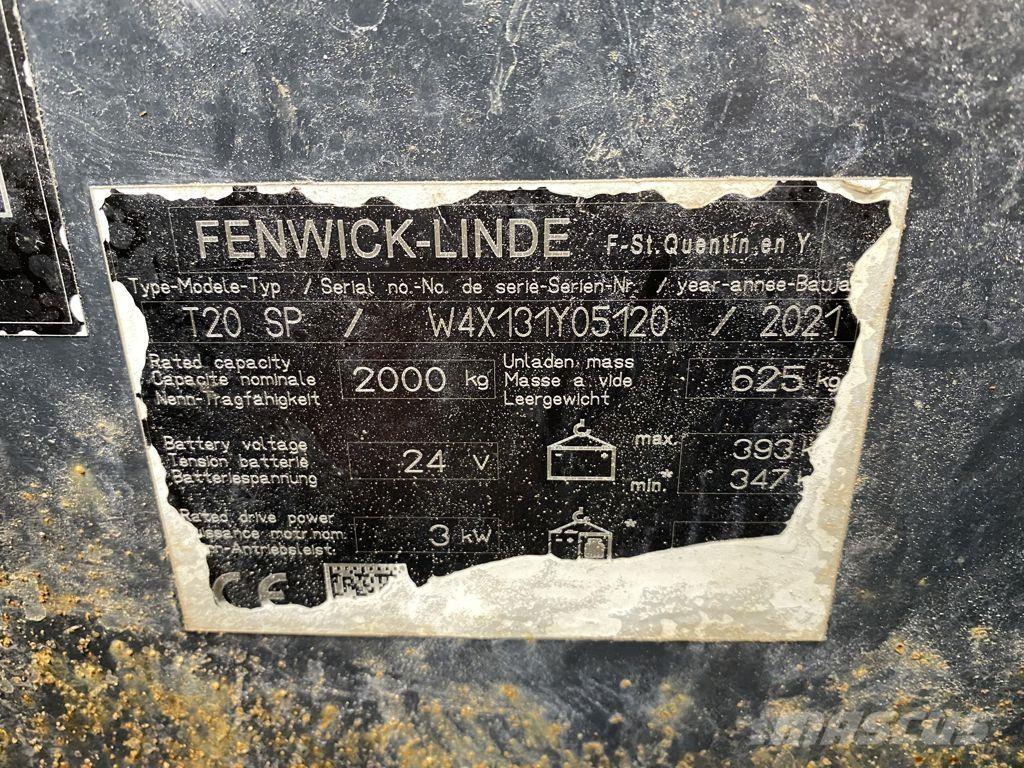 Linde T20SP Low lift with platform