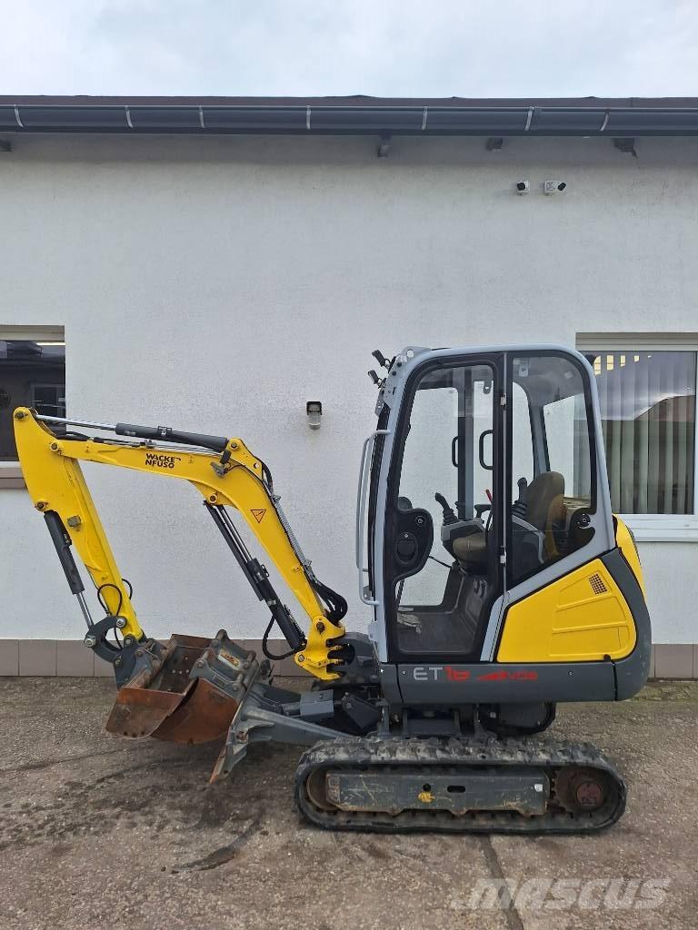 Wacker Neuson ET 18 Crawler excavators