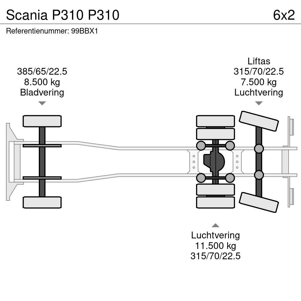 Scania P310 P310 Waste trucks