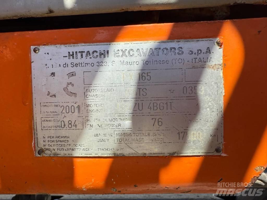 Fiat-Hitachi EX 165 Crawler excavators