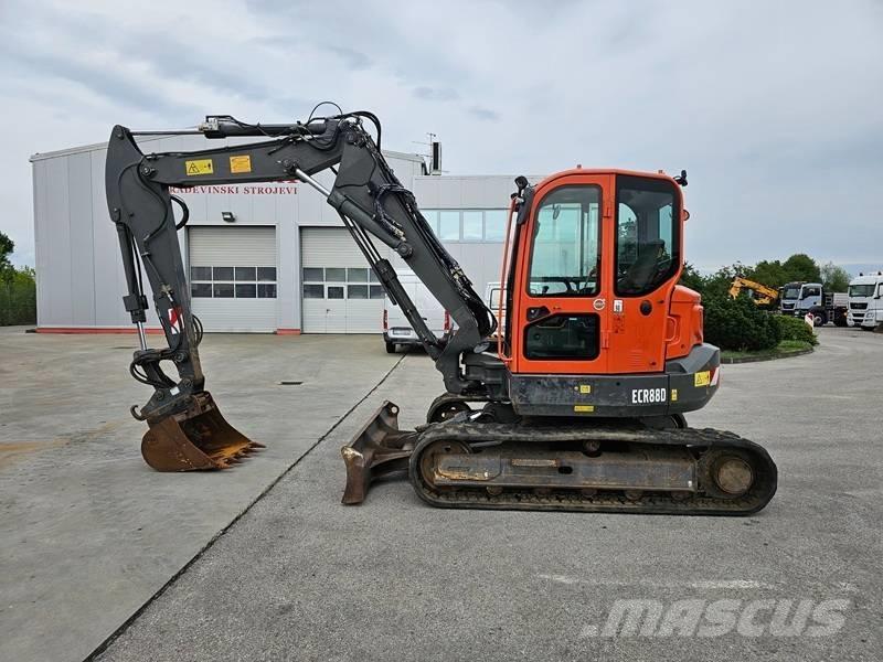 Volvo ECR 88 D Mini excavators  7t - 12t
