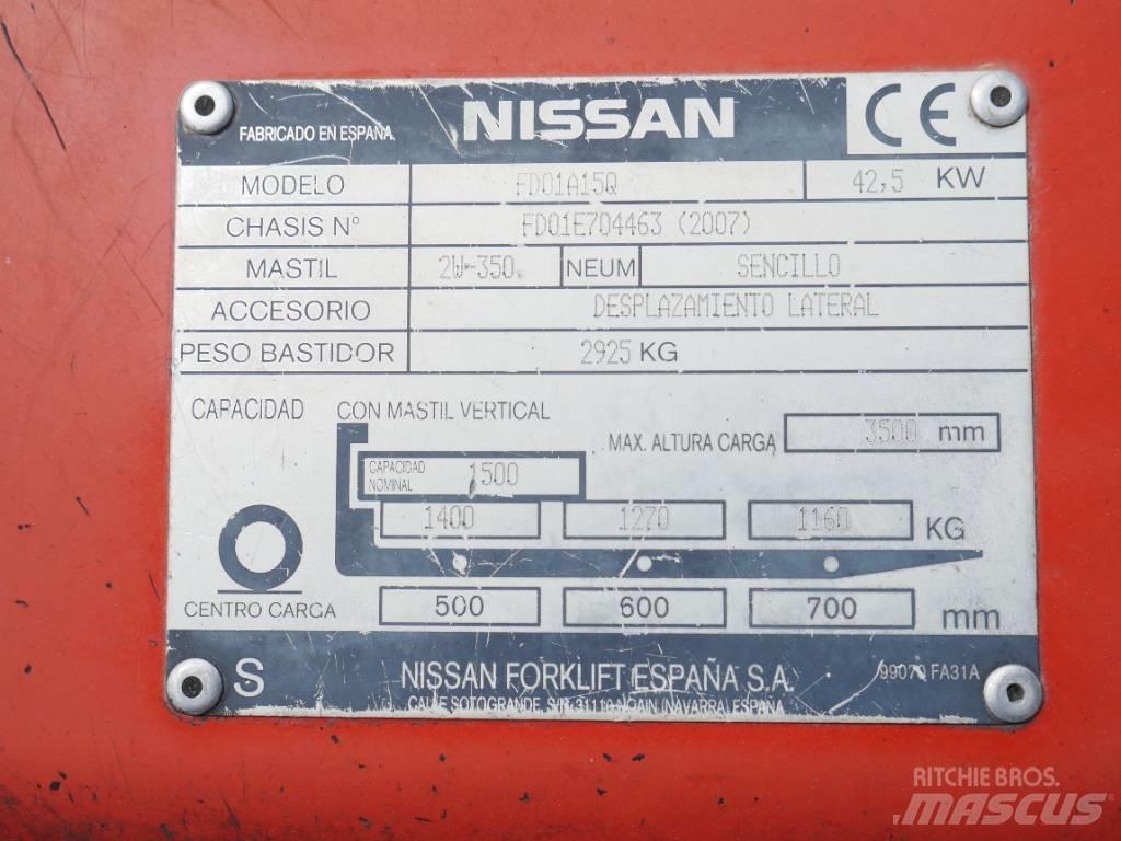 Nissan FD01 A 15 Q Diesel trucks
