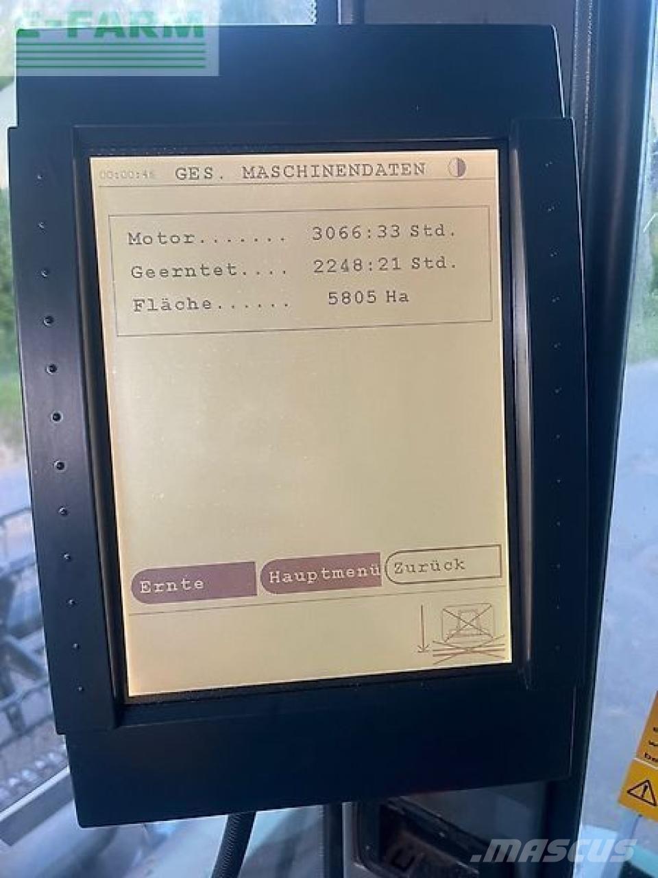 Fendt 8400 p al Combine harvesters