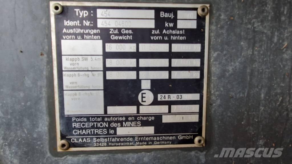 CLAAS lexion 460 Combine harvesters