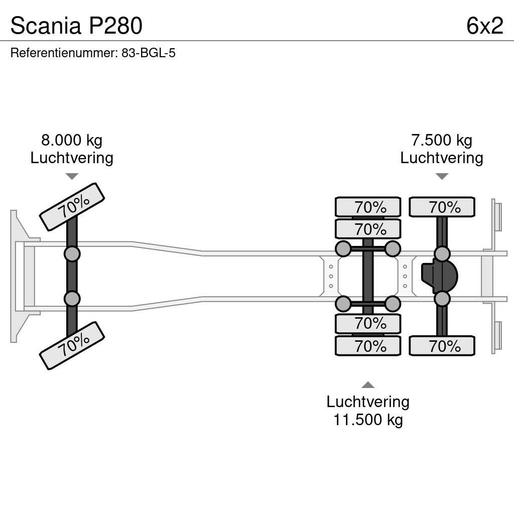 Scania P280 Chassis Cab trucks