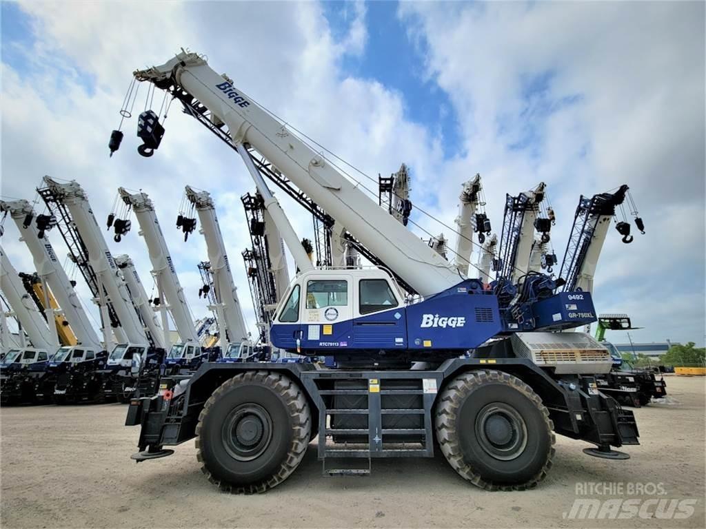 Tadano GR-750XL Rough terrain cranes