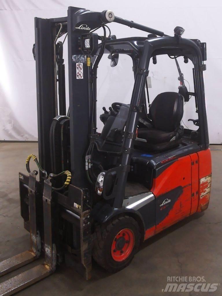 Linde E16C-02 Electric forklift trucks