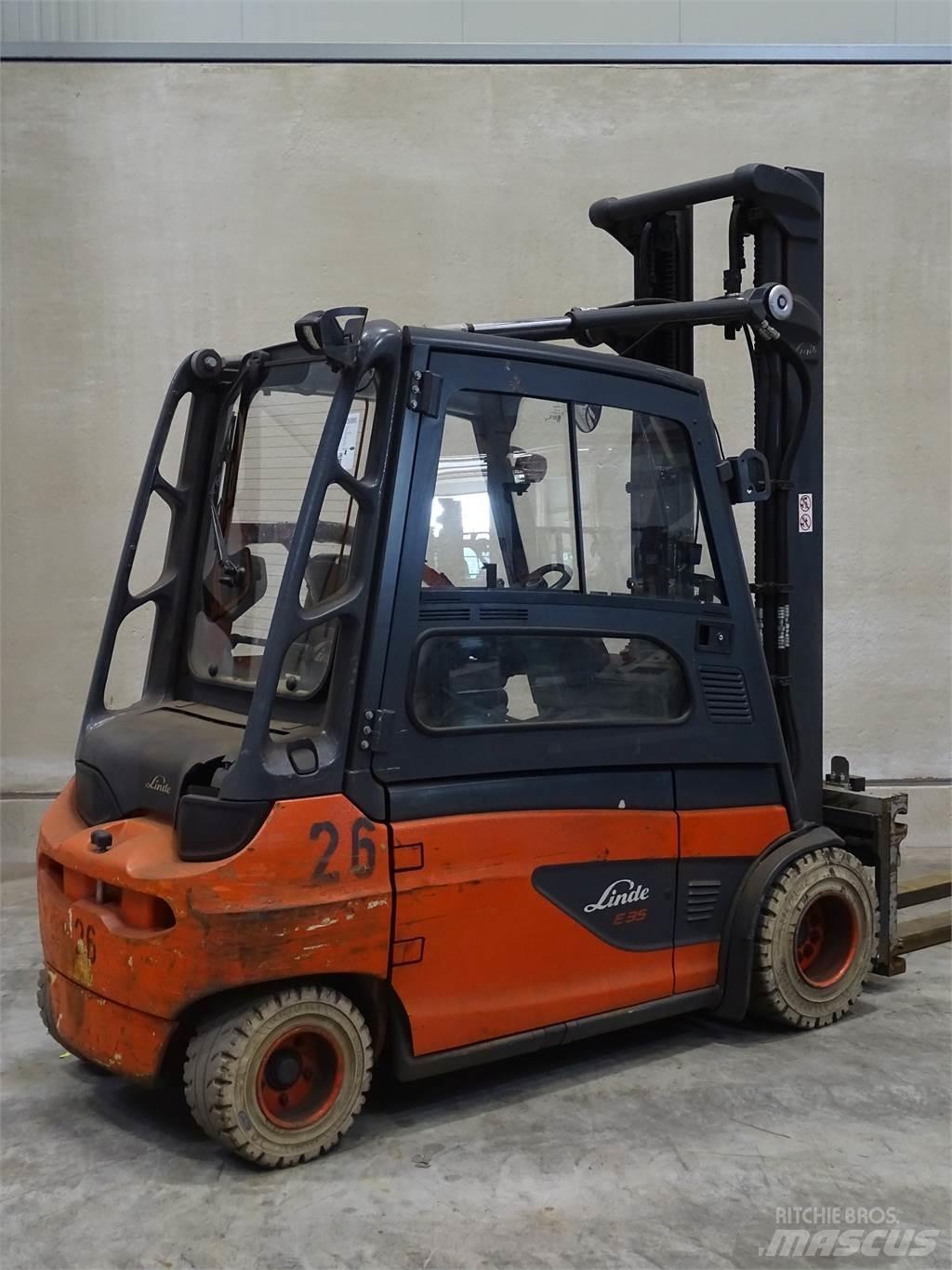 Linde E35L Electric forklift trucks