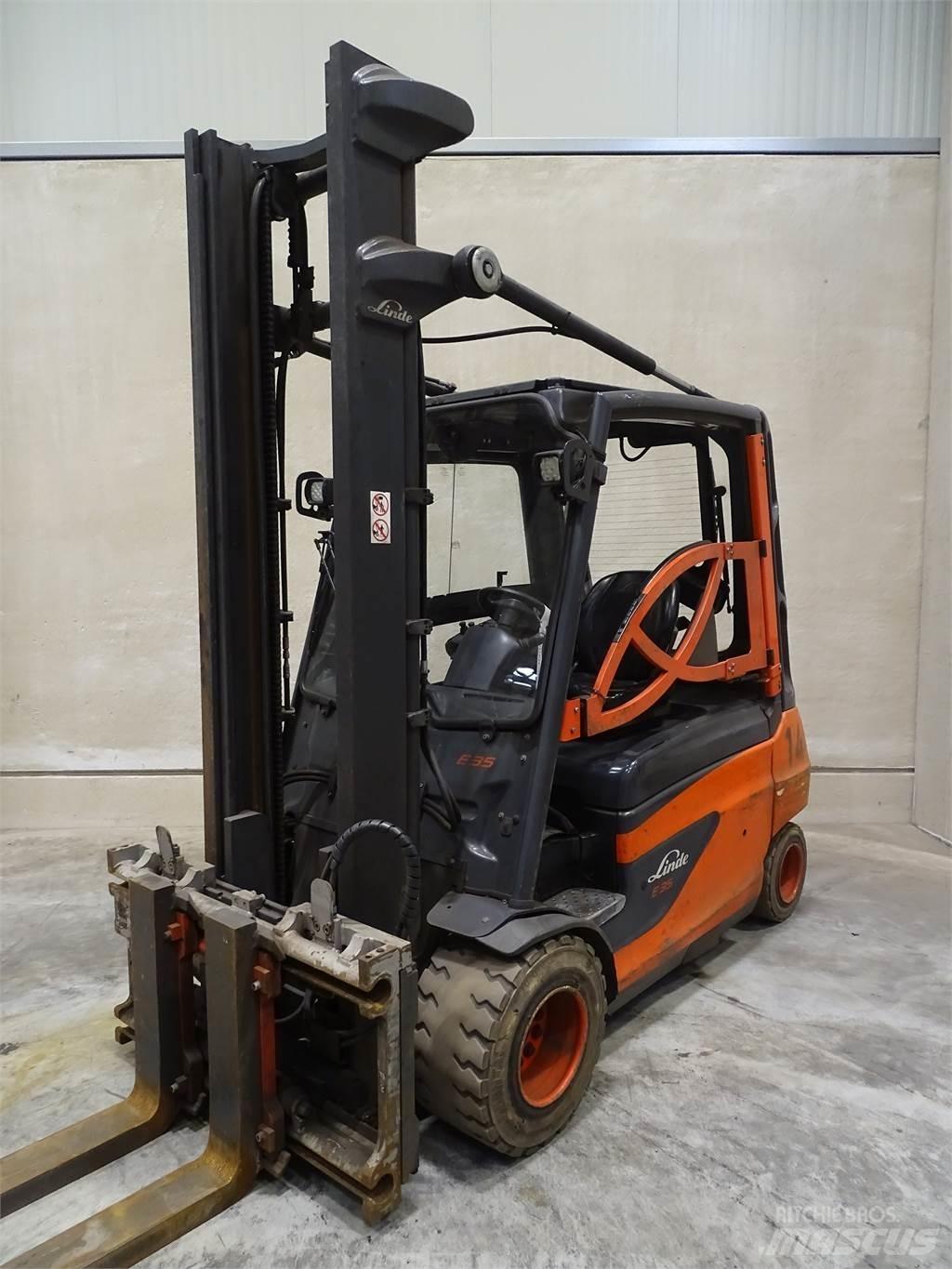 Linde E35L-01 Electric forklift trucks
