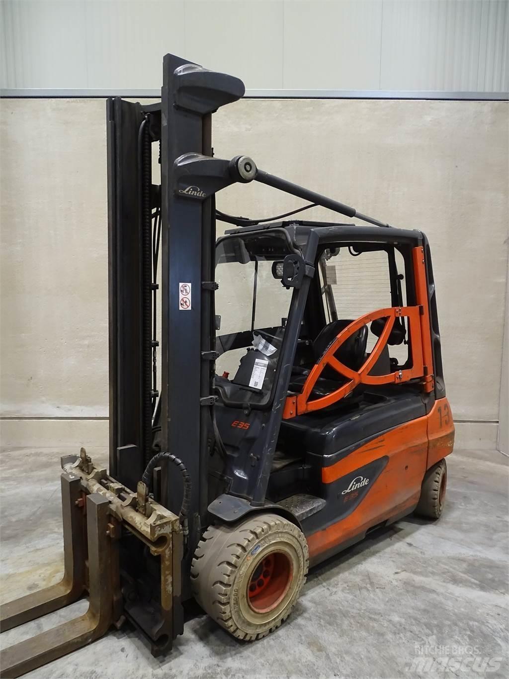 Linde E35L-01 Electric forklift trucks