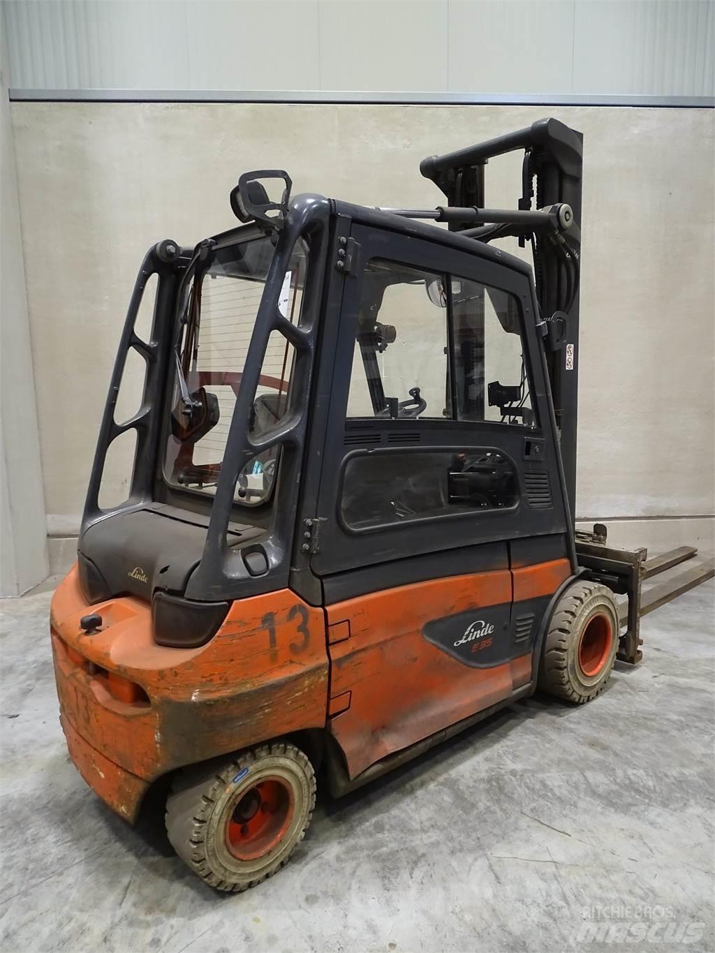 Linde E35L-01 Electric forklift trucks