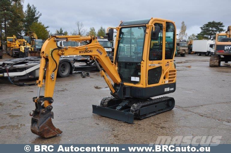 Hyundai R18-9AK Mini excavators < 7t (Mini diggers)