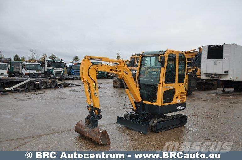 Hyundai R18-9AK Mini excavators < 7t (Mini diggers)