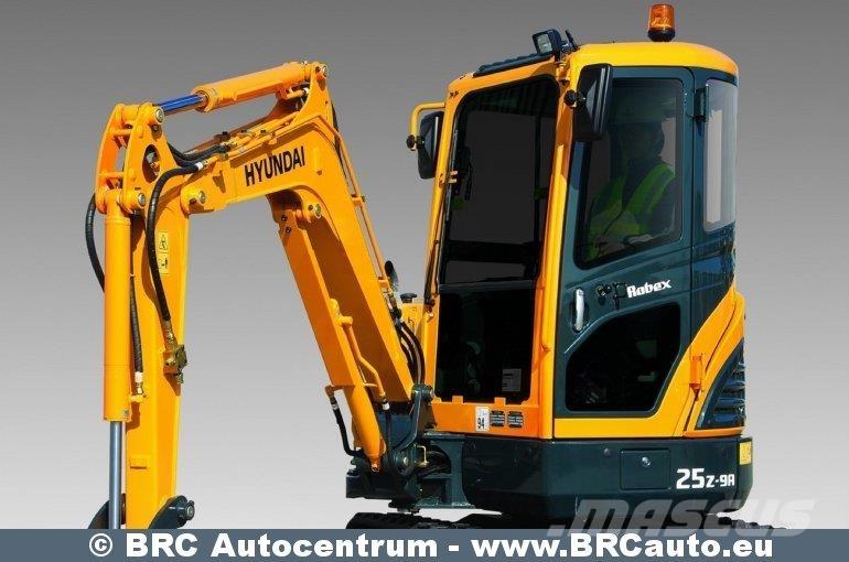 Hyundai R25Z-9AK Mini excavators < 7t (Mini diggers)