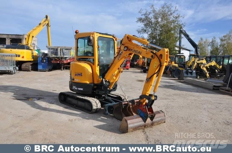 Hyundai R25Z-9AK Mini excavators < 7t (Mini diggers)
