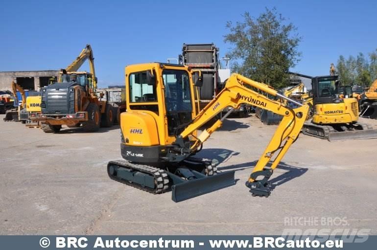 Hyundai R25Z-9AK Mini excavators < 7t (Mini diggers)
