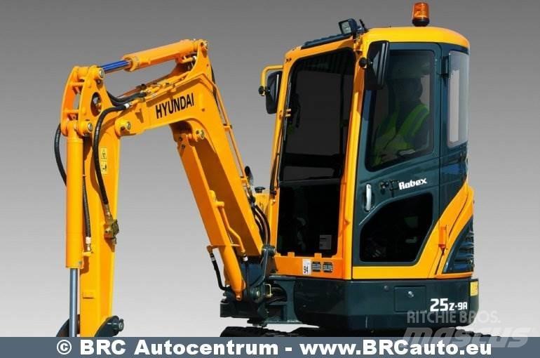 Hyundai R25Z-9AK Mini excavators < 7t (Mini diggers)