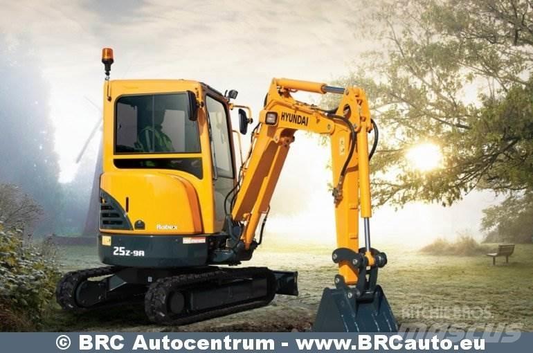 Hyundai R25Z-9AK Mini excavators < 7t (Mini diggers)