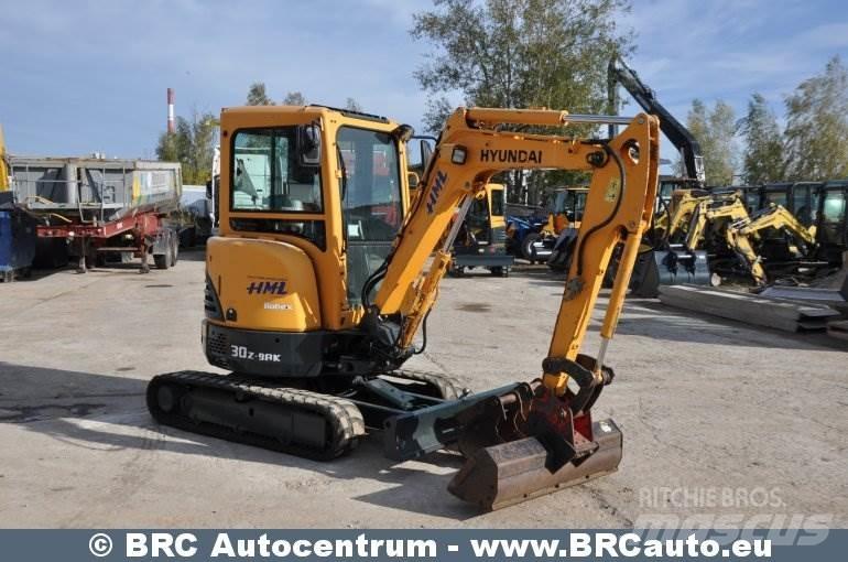 Hyundai R30Z-9AK Mini excavators < 7t (Mini diggers)