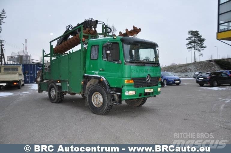 Mercedes-Benz Atego Truck mounted cranes