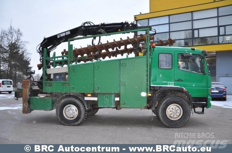Mercedes-Benz Atego Truck mounted cranes