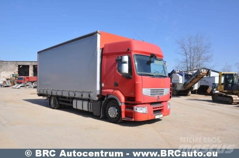 Renault 440.19 Curtain sider trucks