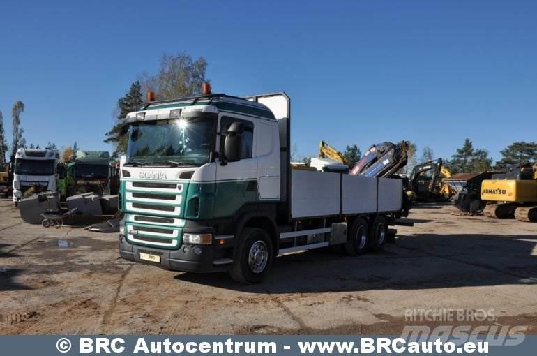 Scania R 480 Truck mounted cranes