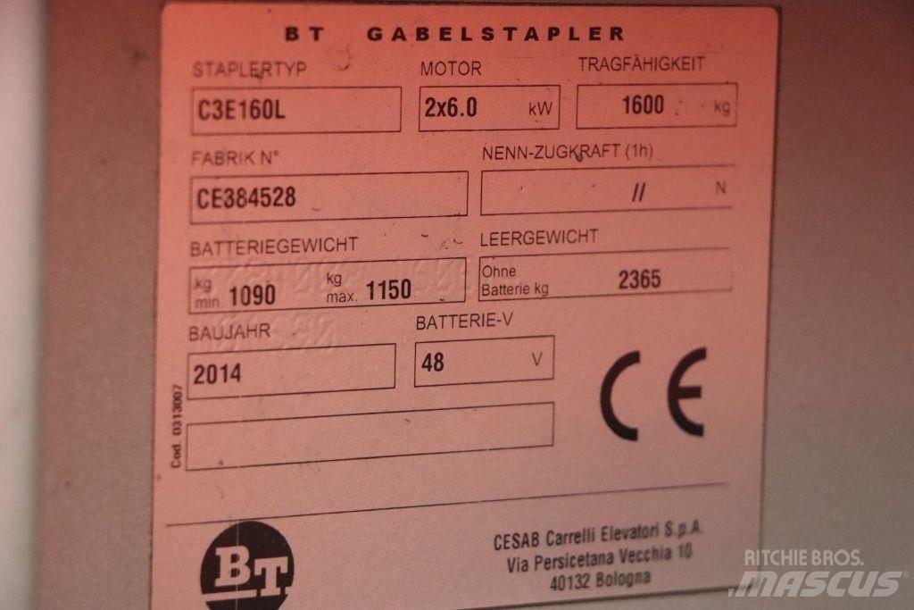 BT C3E160L Electric forklift trucks