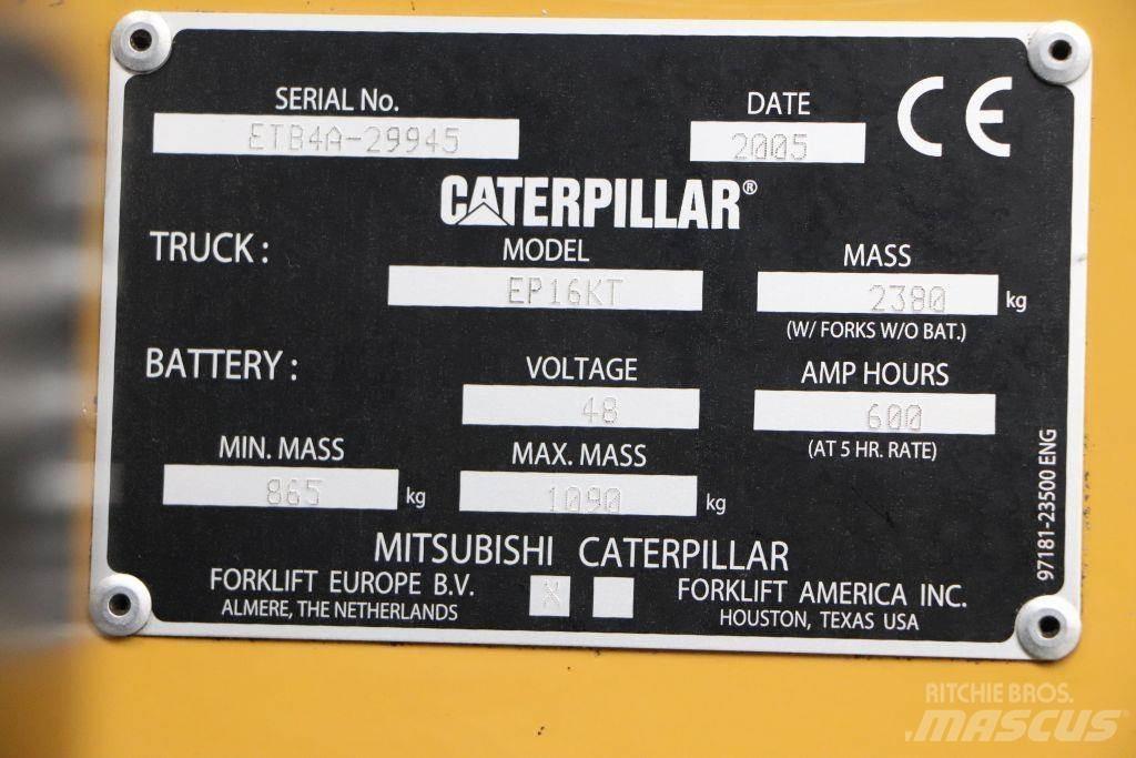 CAT EP16KT Electric forklift trucks