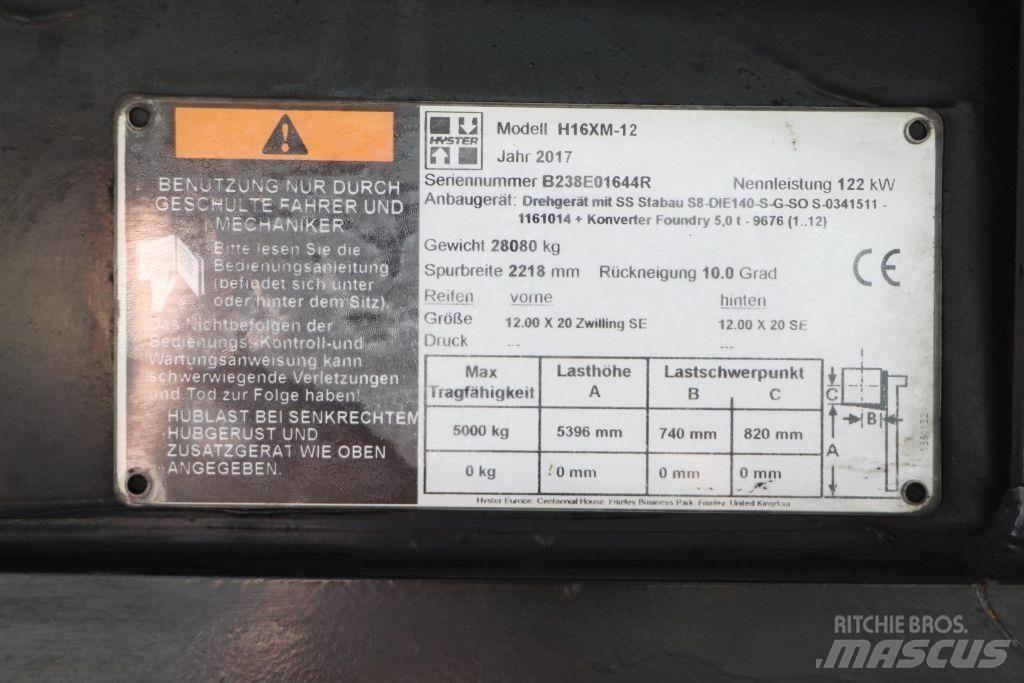 Hyster H16XM-12 Diesel trucks