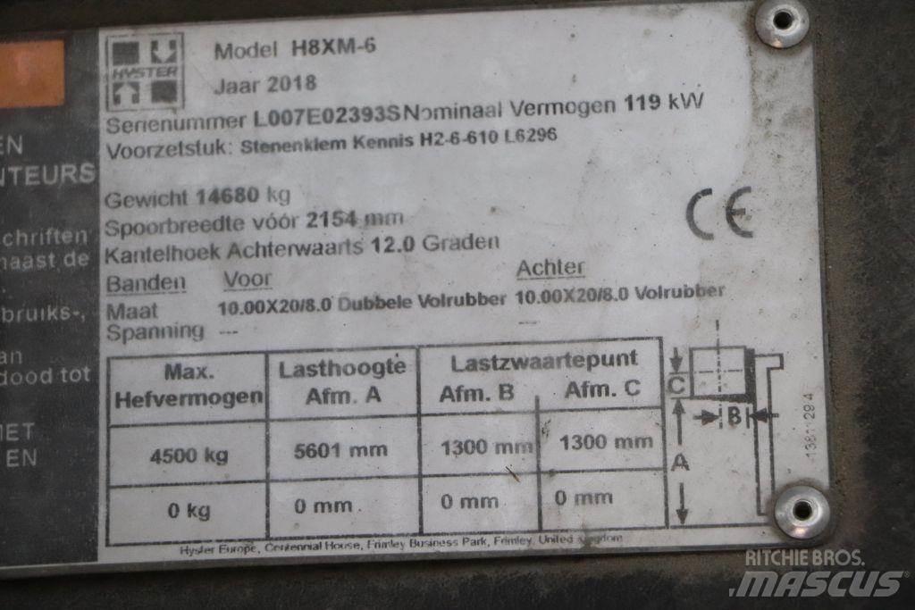 Hyster H8XM-6 Diesel trucks
