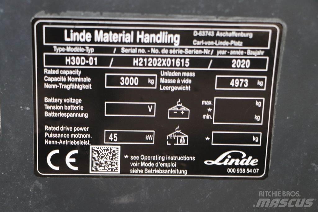 Linde H30D-01 Diesel trucks