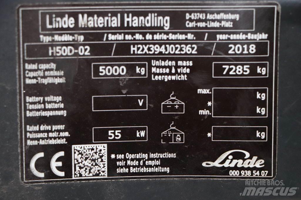 Linde H50D-02 Diesel trucks