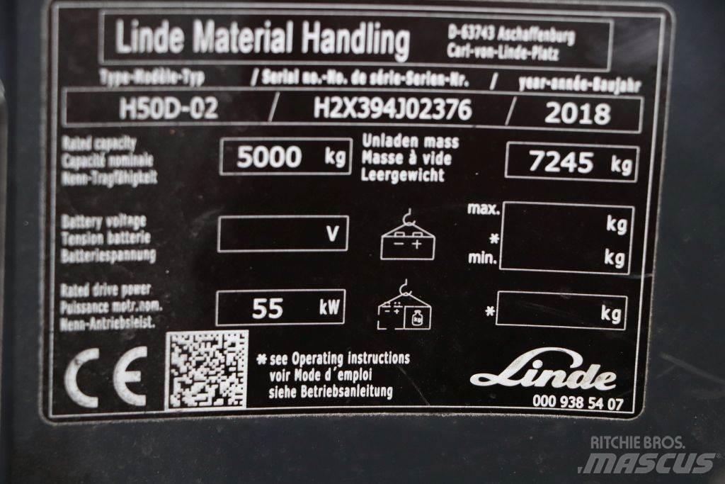 Linde H50D-02 Diesel trucks