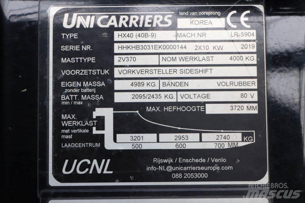 UniCarriers 40B-9 Electric forklift trucks