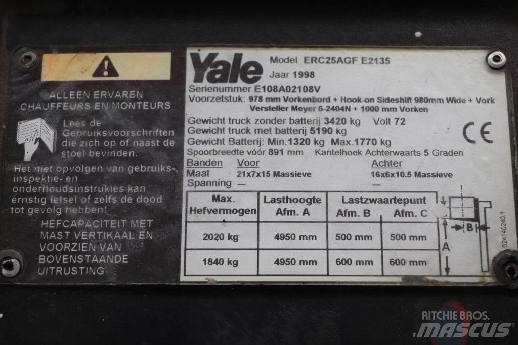 Yale ERC25AGF Electric forklift trucks