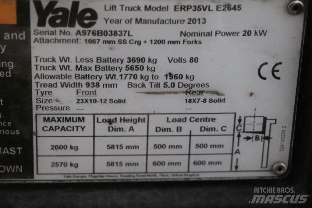 Yale ERP35VL Electric forklift trucks