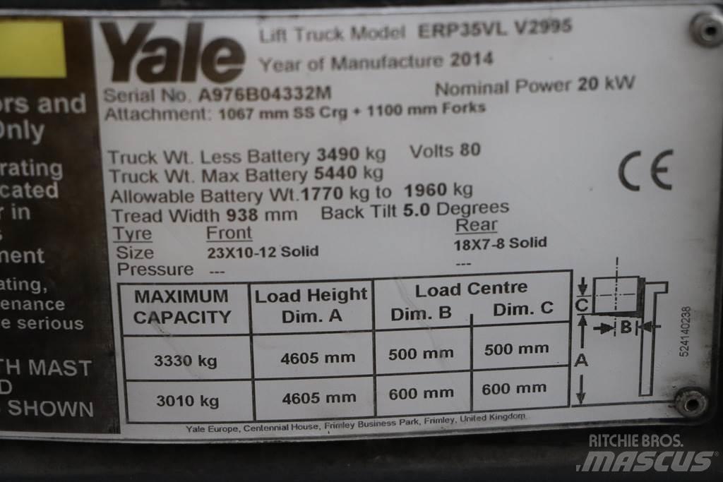 Yale ERP35VL Electric forklift trucks