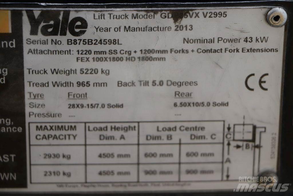 Yale GDP35VX Diesel trucks