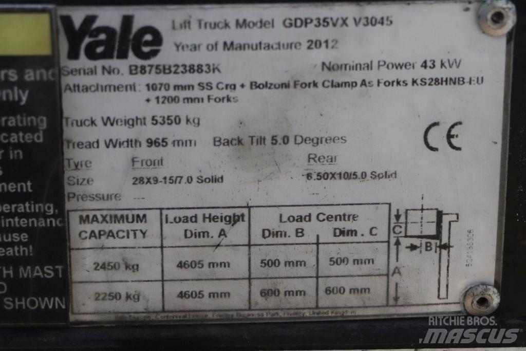 Yale GDP35VX Diesel trucks