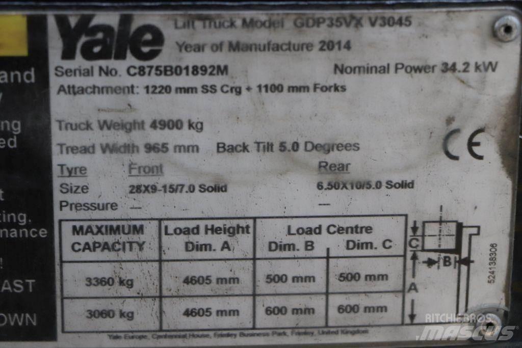 Yale GDP35VX Diesel trucks