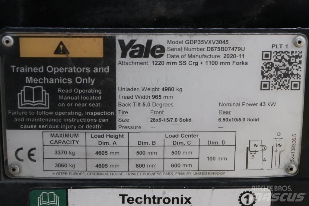 Yale GDP35VX Diesel trucks